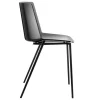 Stühle^MDF Italia Aiku Stuhl Gestell keilförmig grafitgrau