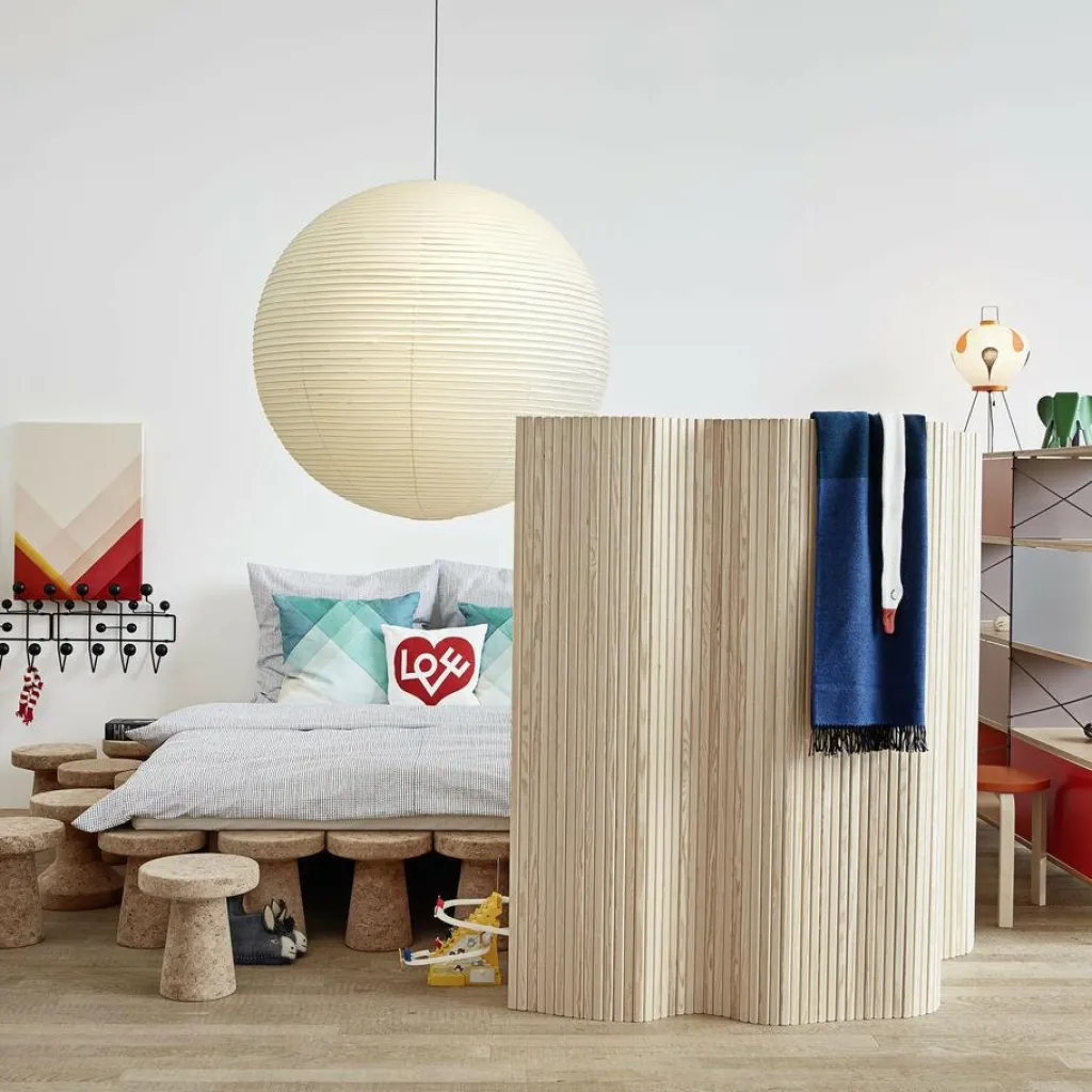 Pendelleuchten^Vitra Akari A Pendelleuchte rund