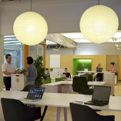 Pendelleuchten^Vitra Akari A Pendelleuchte rund