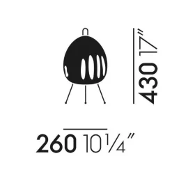 Vitra Akari 1AY Tischleuchte| Tischleuchten|Nachttischleuchten