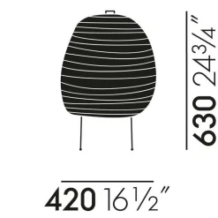 Tischleuchten|Nachttischleuchten^Vitra Akari 20N Tischleuchte