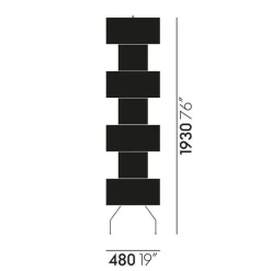 Stehleuchten^Vitra Akari UF4-L10 Stehleuchte