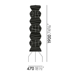 Stehleuchten^Vitra Akari UF4-33N Stehleuchte