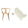 Stühle^&Tradition Aktionsset In Between Chair SK1 Stuhl + Fell