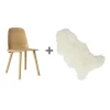Muuto Aktionsset Nerd Stuhl + Fell| Stühle