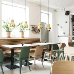 Muuto Aktionsset Nerd Stuhl + Fell| Stühle