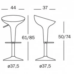 Barhocker^Magis Al Bombo Barhocker