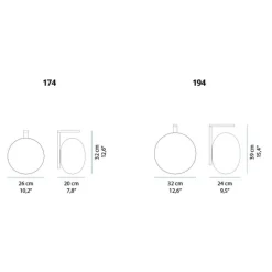 Wandleuchten^Oluce Alba Wandleuchte