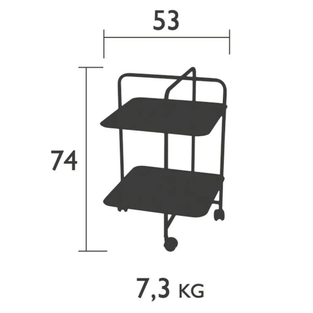 Fermob Alfred Garten-Beistelltisch| Garten-Beistelltische