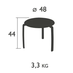 Fermob Alizé Garten-Beistelltisch| Garten-Beistelltische