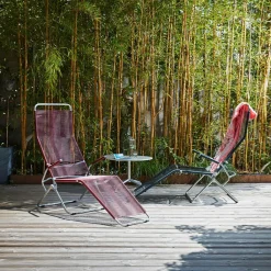 Embru Altorfer Modell 1158 Liegestuhl| Gartenliegen