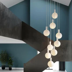 Tala Alumina Nine Pendant with Sphere V Pendelleuchte| Pendelleuchten