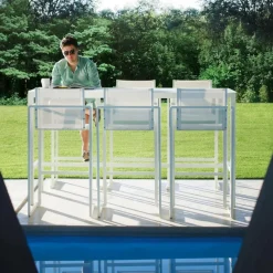 Outdoor-Barhocker^Royal Botania Alura Barstuhl