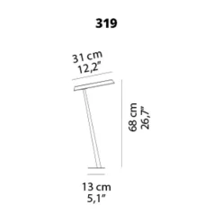 Außenstehleuchten|Außenstehleuchten^Oluce Amanita 319 LED Außenstehleuchte