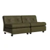 Sofas^HAY Amanta 2 Sitzer Sofa Leder