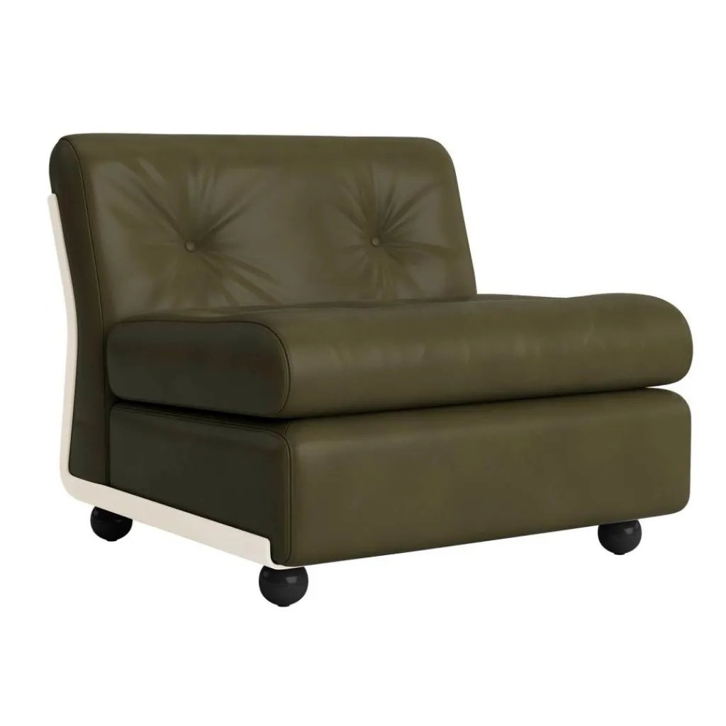 Sofas^HAY Amanta 1 Sitzer Sofa Leder