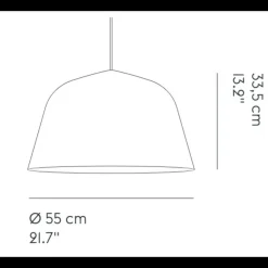Pendelleuchten^Muuto Ambit Pendelleuchte Ø 55cm