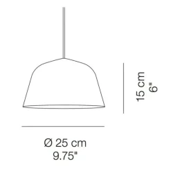 Pendelleuchten^Muuto Ambit Pendelleuchte Ø25cm