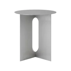 Beistelltische^Audo Androgyne Beistelltisch Stahl Ø 40cm