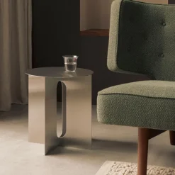 Audo Androgyne Beistelltisch Stahl Ø 40cm| Tische