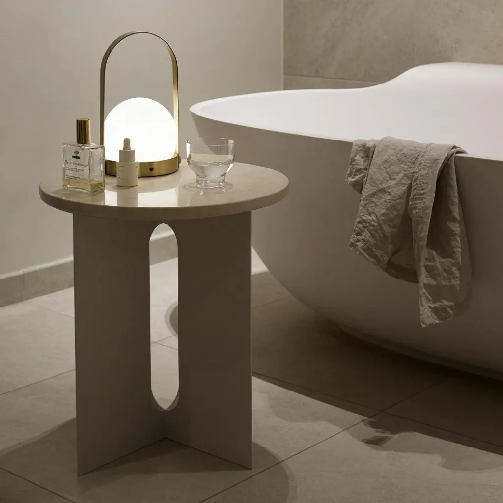 Audo Androgyne Beistelltisch Stahl Ø 40cm| Tische