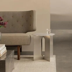 Audo Androgyne Beistelltisch Stahl Ø 40cm| Tische