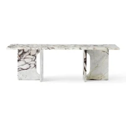 Audo Androgyne Couchtisch Gestell Marmor 120x45cm| Tische