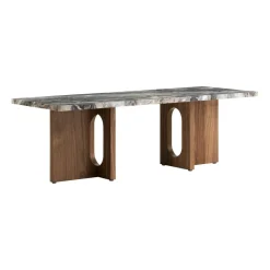 Beistelltische|Tische^Audo Androgyne Couchtisch Gestell Holz 120x45cm