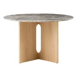 Audo Androgyne Esstisch Ø 120cm Marmor| Esstische