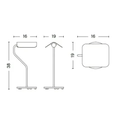 Tischleuchten^HAY Apex Tischleuchte