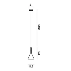 Pendelleuchten^Foscarini Aplomb Mini Pendelleuchte