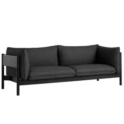 Sofas^HAY Arbour Eco 3-Sitzer Sofa Gestell schwarz