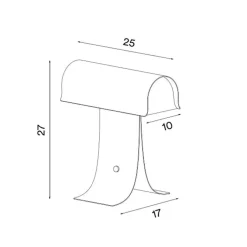 Northern Archive LED Tischleuchte 25cm| Tischleuchten|Nachttischleuchten
