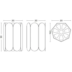 Leuchten-Zubehör^HAY Arcs Lampenschirm