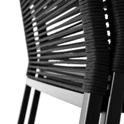 Stühle|Gartenstühle^Lapalma Aria S43 Armlehnstuhl Gestell schwarz stapelbar