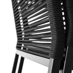 Lapalma Aria S42 Gartenstuhl Gestell schwarz stapelbar| Stühle|Gartenstühle