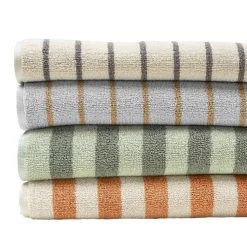 Blomus Arto Badetuch dicke Streifen 140x70cm| Badaccessoires