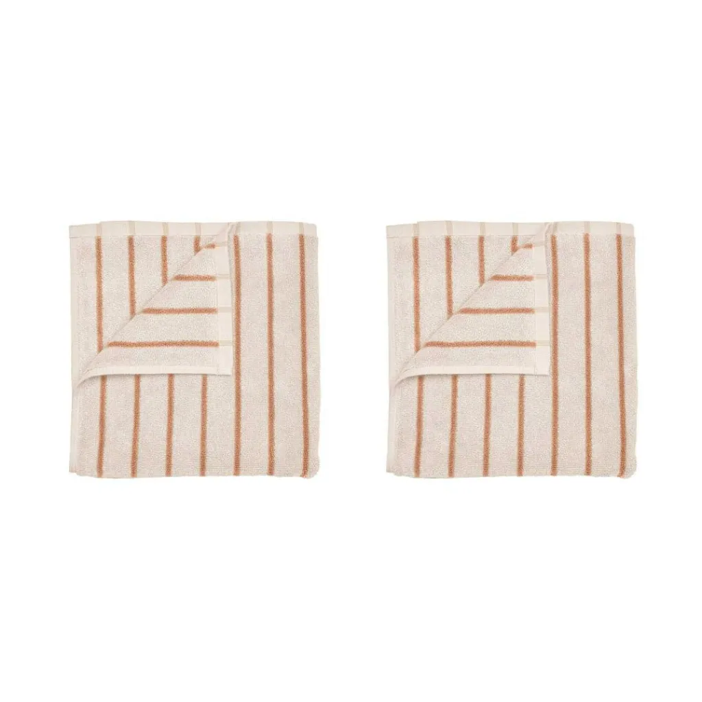 Blomus Arto Gästehandtuch 50x30cm 2er Set| Handtücher|Hand- & Geschirrtücher