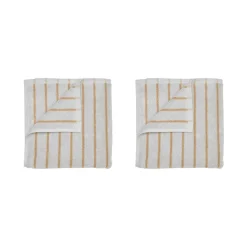 Blomus Arto Gästehandtuch 50x30cm 2er Set| Handtücher|Hand- & Geschirrtücher