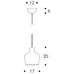 Pendelleuchten^Artek A330S Golden Bell Pendelleuchte Stahl