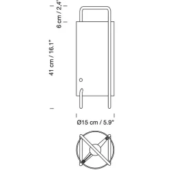 Santa & Cole Asa Tischleuchte| Tischleuchten|Nachttischleuchten