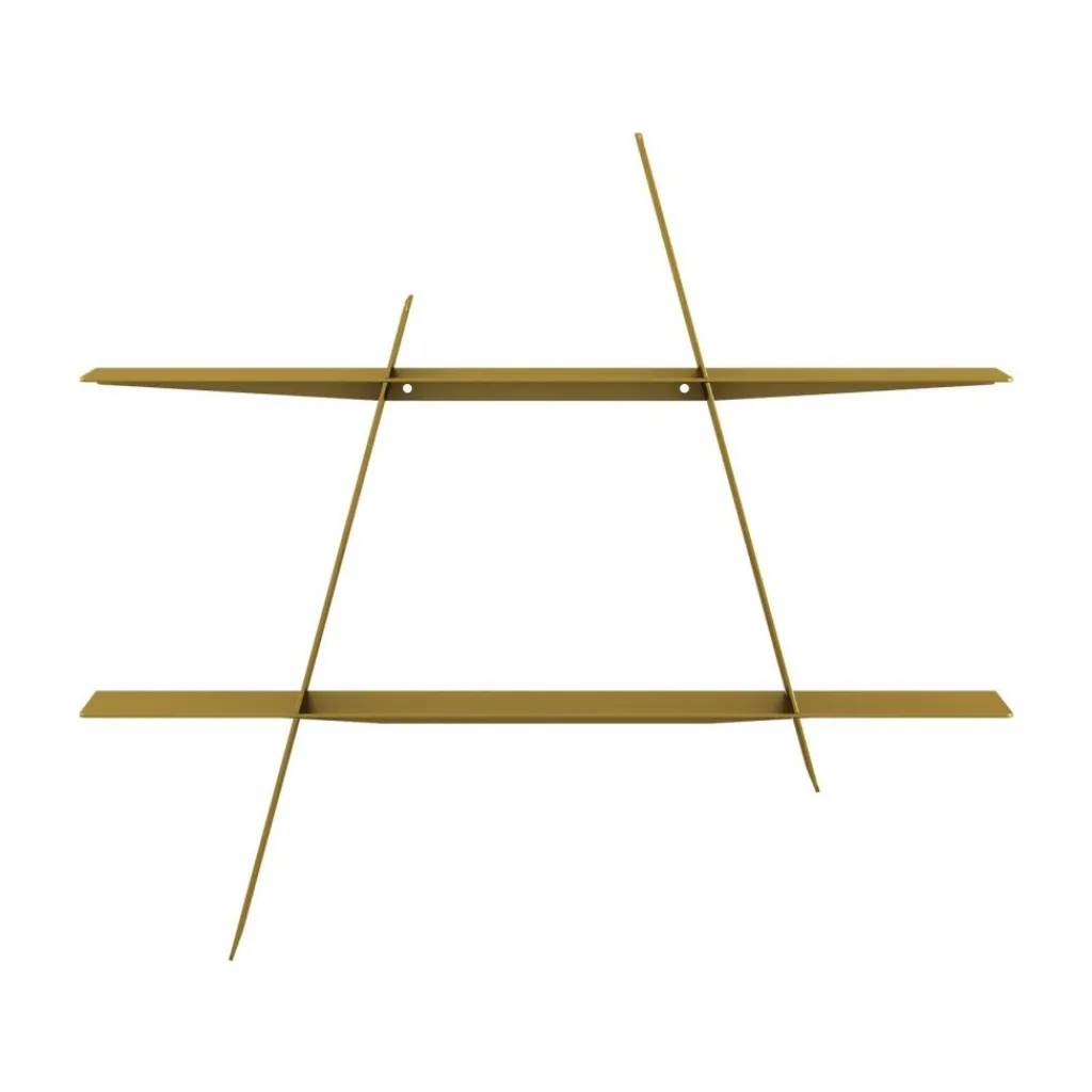 Andersen Furniture A-Shelf Wandregal Messing| Regale|Gewürzregale
