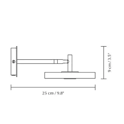 Wandleuchten^Umage Asteria LED Wandleuchte