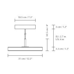Pendelleuchten^Umage Asteria Plus Mini LED Pendelleuchte