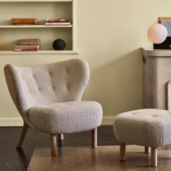 &Tradition ATD1 Ottoman Gestell Eiche| Poufs