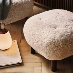 Poufs^&Tradition ATD1 Ottoman Gestell Walnuss