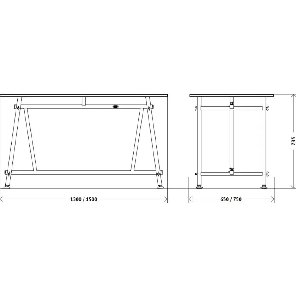Embru Atelier Modell 4030 Tisch| Tische|Schreibtische