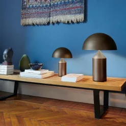 Oluce Atollo Tischleuchte bronze| Nachttischleuchten