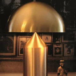 Oluce Atollo Tischleuchte gold| Tischleuchten