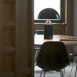 Oluce Atollo Tischleuchte schwarz| Tischleuchten|Nachttischleuchten